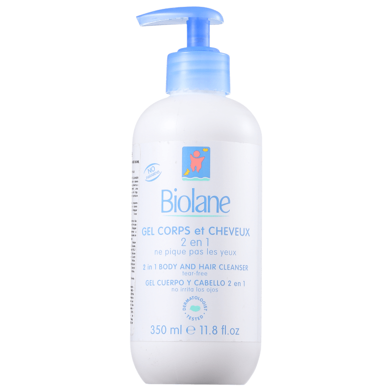 Biolane Gel Corps Et Cheveux 2 En 1 - Gel de Limpeza 350ml