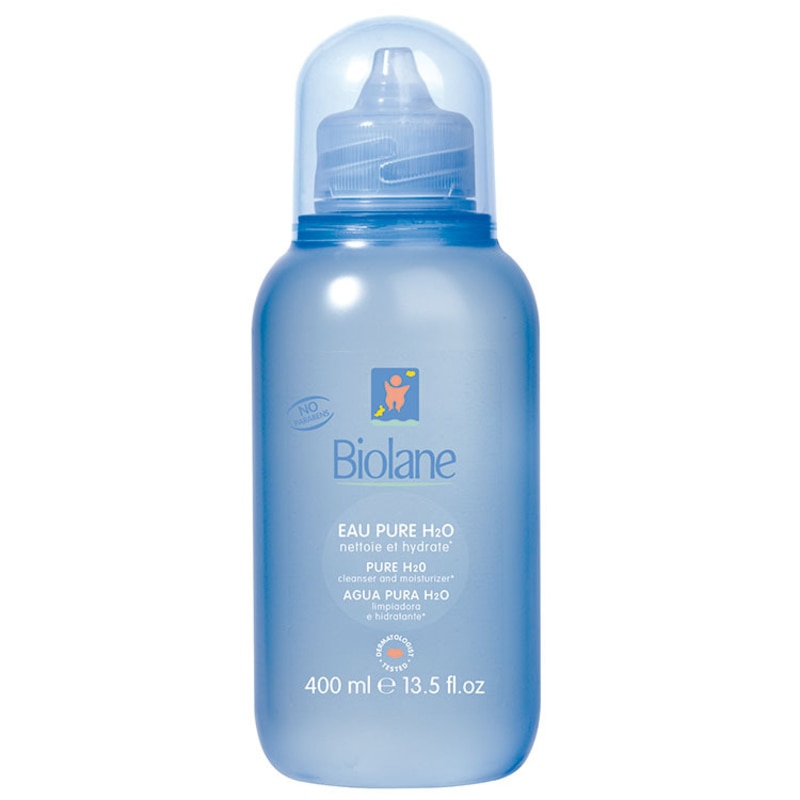 Biolane Eau Pure H2O Nettoie Et Hydrate - Água de Limpeza 400ml