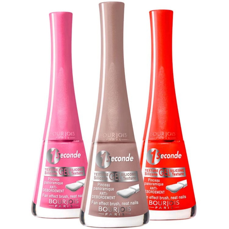 Kit Bourjois 1 Seconde Gel Velvet Bucolique de Esmaltes (3 produtos)