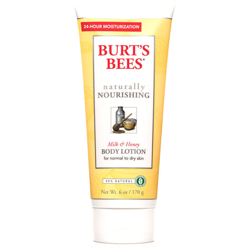 Burt's Bees Naturally Nourishin Milk & Honey Body Lotion - Loção Hidratante Corporal 170g