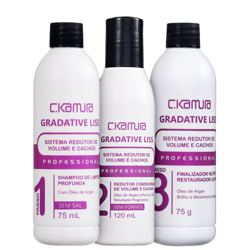 C.Kamura Gradative Liss Kit (3 Produtos)