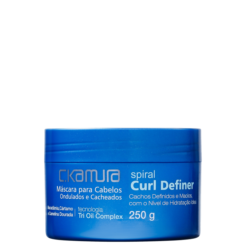 C.Kamura Spiral Curl Definer - Máscara de Tratamento 250g
