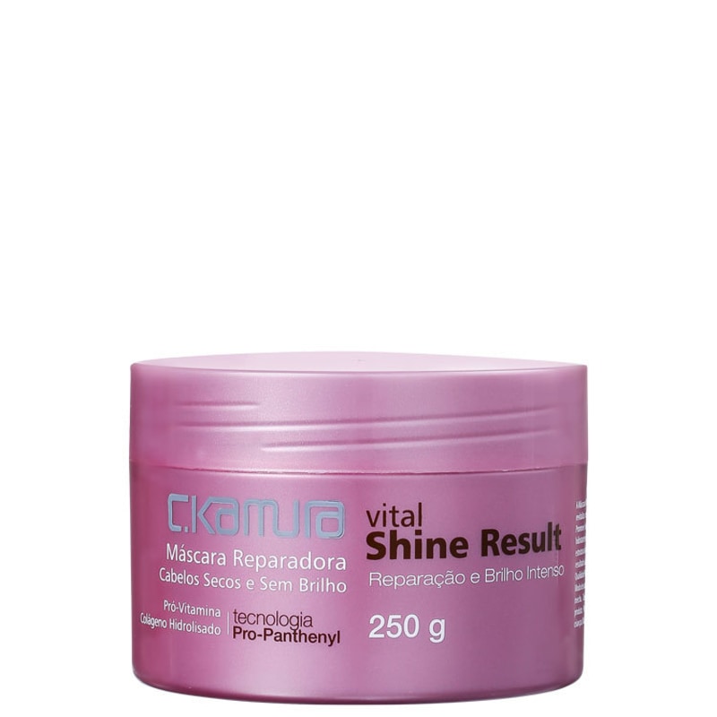 C.Kamura Vital Shine Result - Máscara de Tratamento 250g