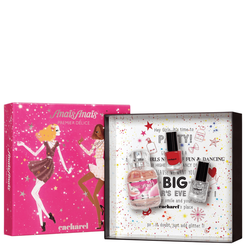 Conjunto Anaïs Anaïs Premier Délice Cacharel Feminino - Eau de Toilette 50ml + Esmaltes