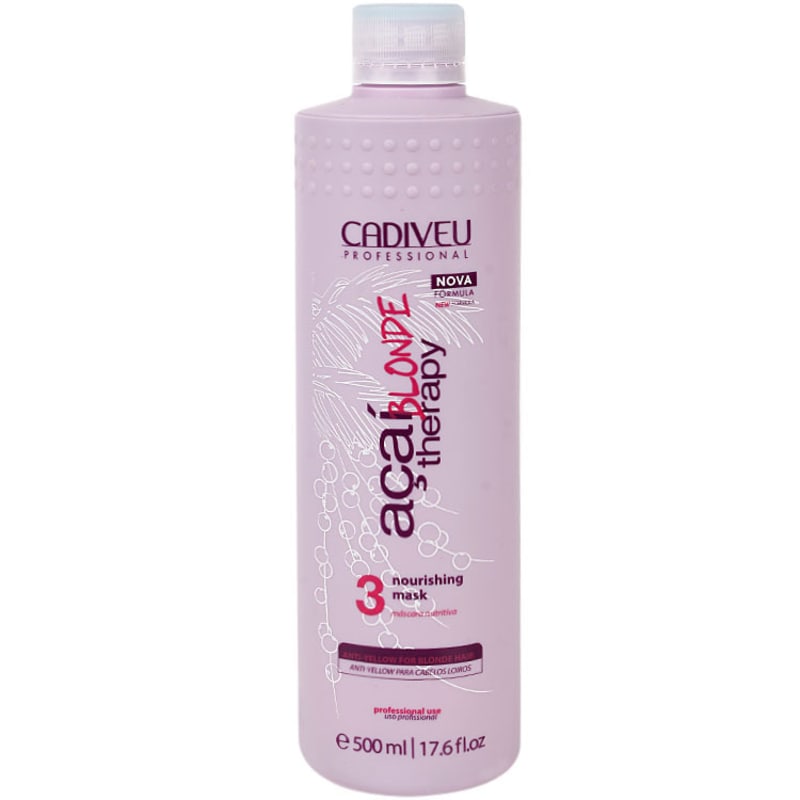 Cadiveu Professional Açai Blonde Therapy Passo 3- Mascara Nutrutiva- 500ml