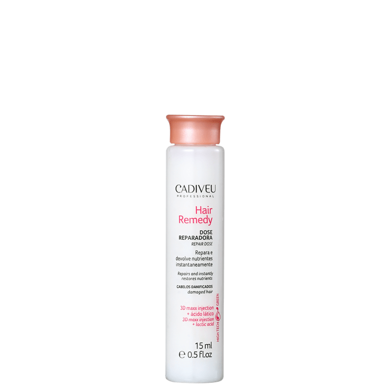 Cadiveu Hair Remedy Dose Reparadora - Ampola 15ml