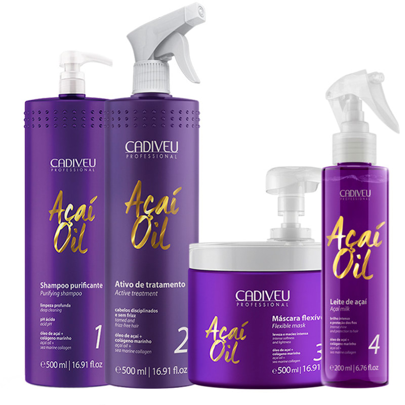 Cadiveu Professional Açaí Oil Profissional Kit (4 Produtos)