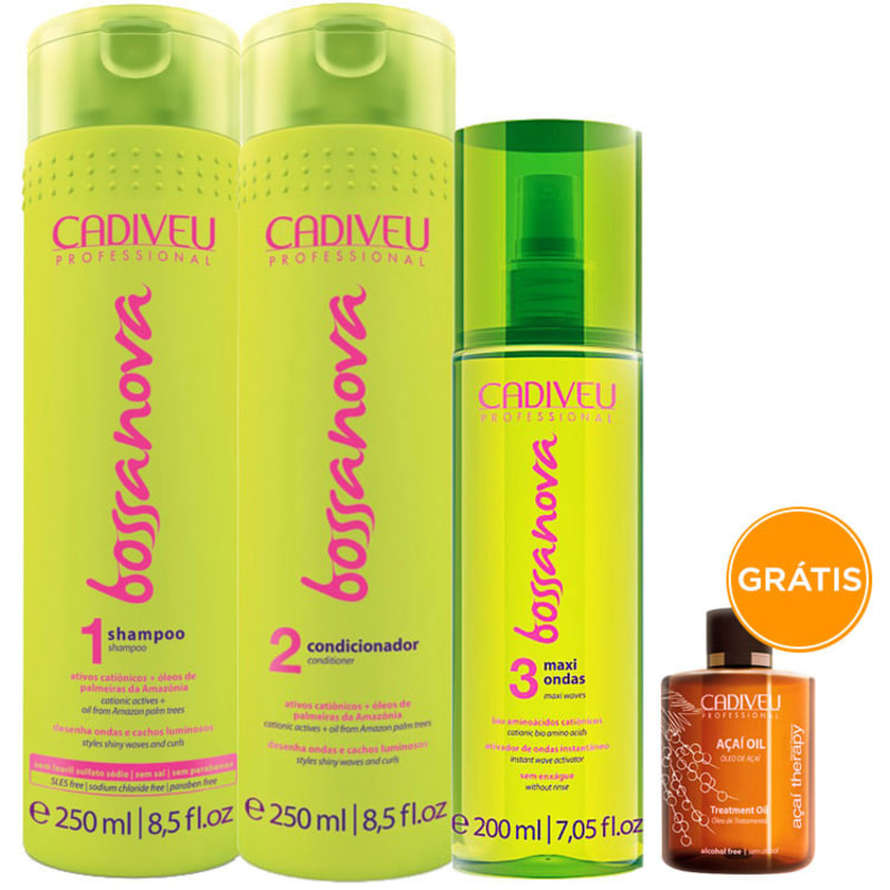 Cadiveu Professional Bossa Nova Camila Coelho Kit (4 Produtos)