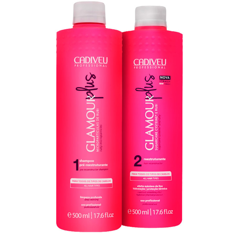 Cadiveu Professional Escova Glamour Plus Duo Kit (2 Produtos)