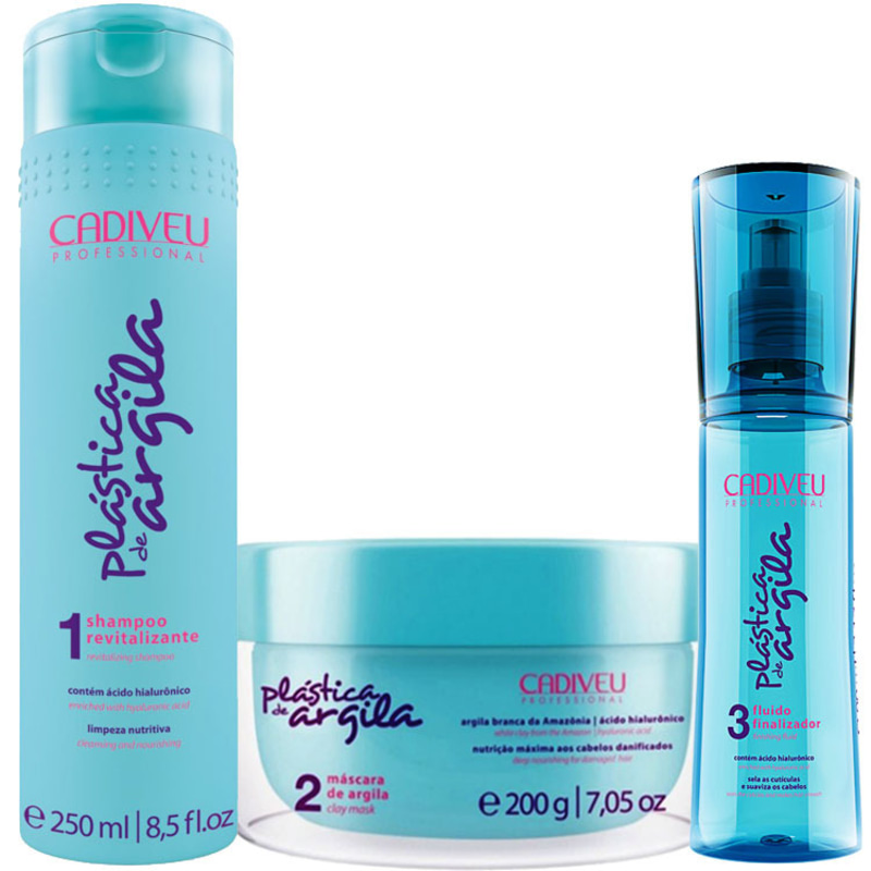 Cadiveu Professional Plástica de Argila Home Care Kit (3 Produtos)