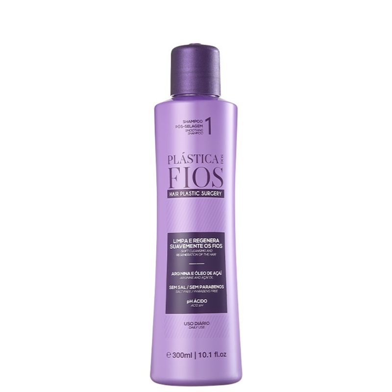 Cadiveu Professional Plástica dos Fios - Shampoo Pós-Selagem 300ml