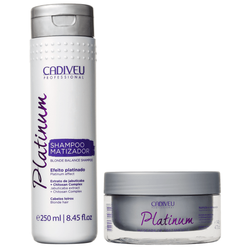 Cadiveu Professional Platinum Blonde Kit (2 Produtos)