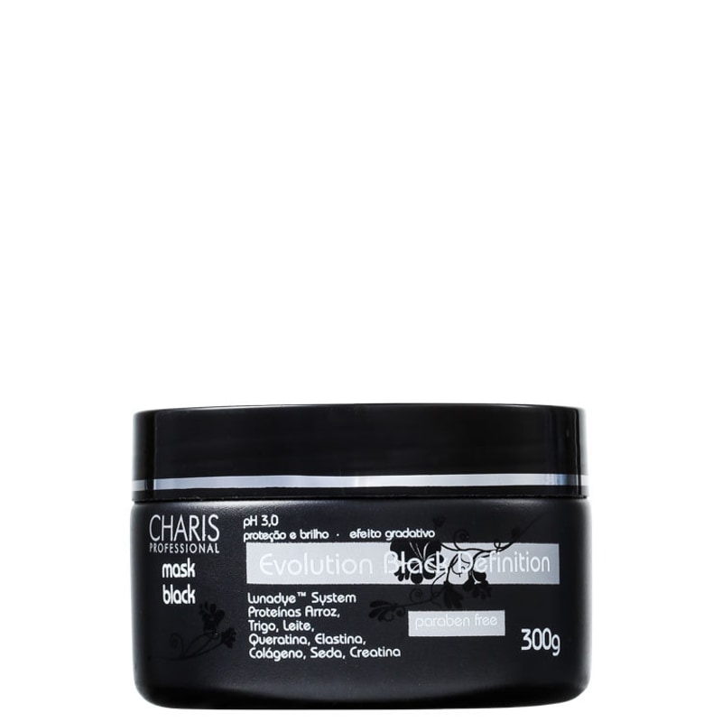 Charis Evolution Black Definition Mask Black - Máscara 300g