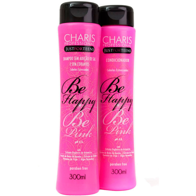 Charis Just for Teens Be Happy Be Pink Duo Kit (2 Produtos)