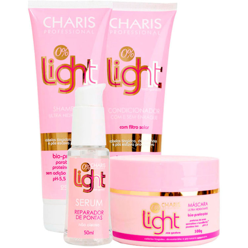 Charis Light Kit Completo (4 Produtos)