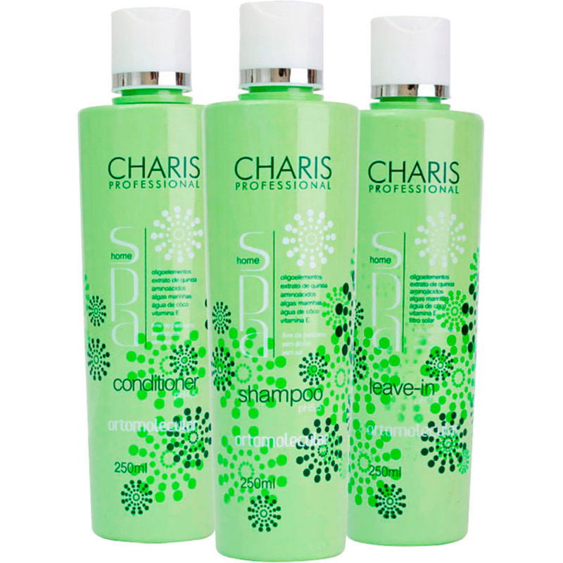 Charis Ortomolecular Spa Kit Completo (3 Produtos)