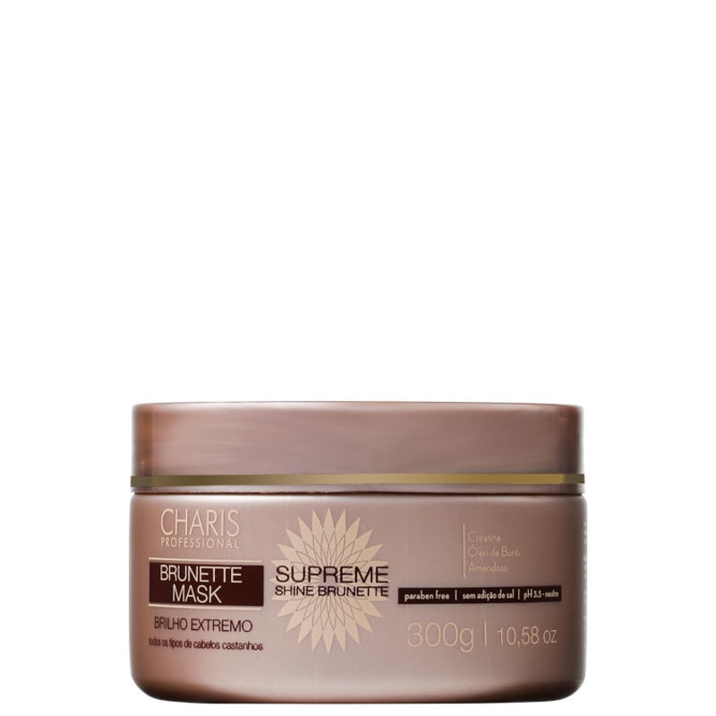 Charis Supreme Shine Brunette Mask - Máscara 300g