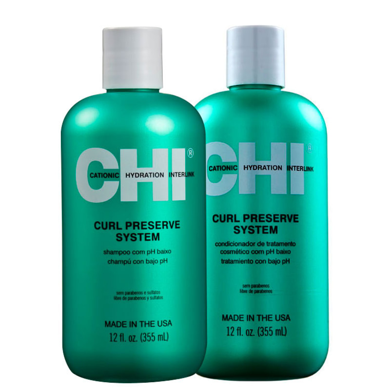 CHI Curl Preserve System Duo Kit (2 Produtos)
