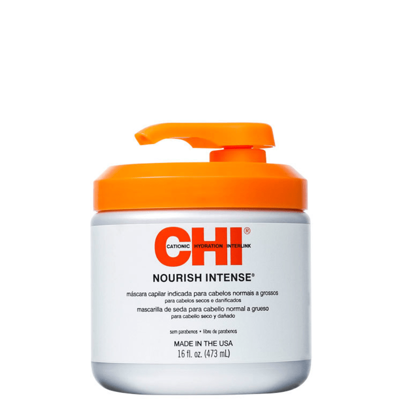 CHI Nourish Intense Silk Hair Masque for Normal To Coarse Hair - Máscara de Tratamento 473ml