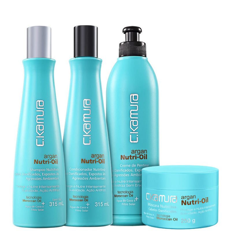 C.Kamura Argan Nutri-Oil Moroccan Kit (4 Produtos)