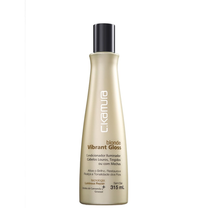 C.Kamura Blonde Vibrant Gloss – Condicionador 315ml