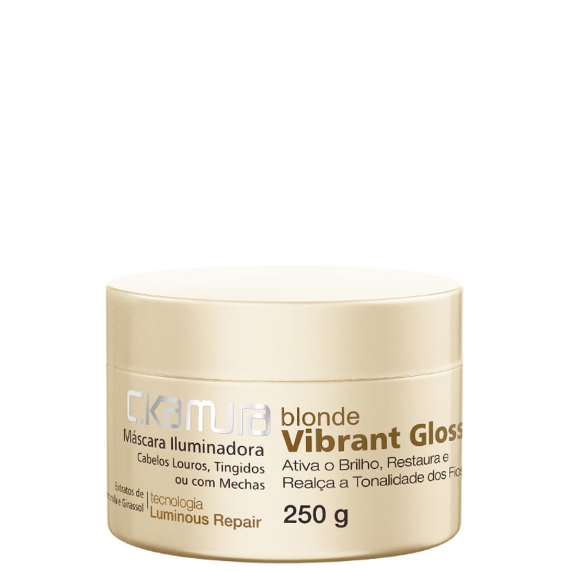 C.Kamura Blonde Vibrant Gloss - Máscara Iluminadora 250g