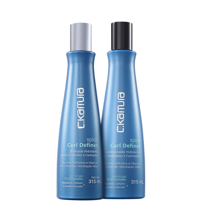 C.Kamura Spiral Curl Definer Duo Kit (2 Produtos)