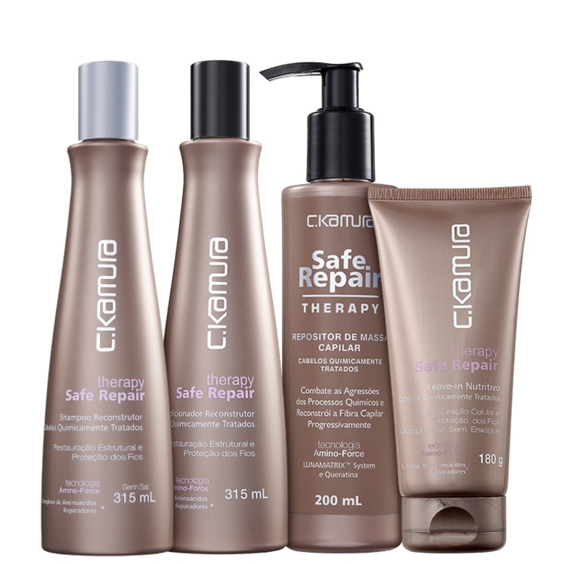 C.Kamura Therapy Safe Repair Amino-Force Kit (4 Produtos)