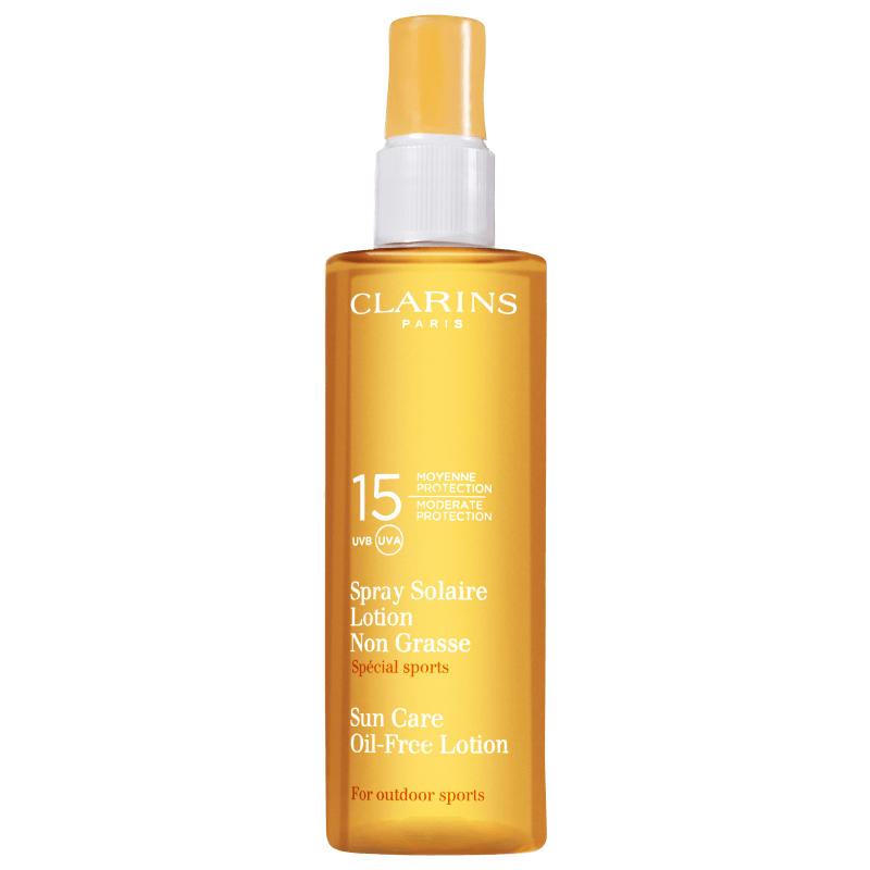 Clarins Sunscreen Care Oil-Free Lotion Spray FPS 15 - Protetor Solar em Loção 150ml