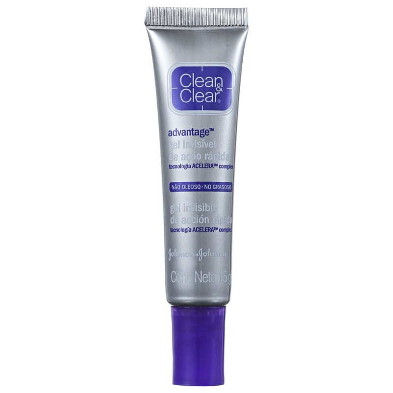 Clean & Clear Advantage Gel Invisível - Gel Secativo para Acne 15g