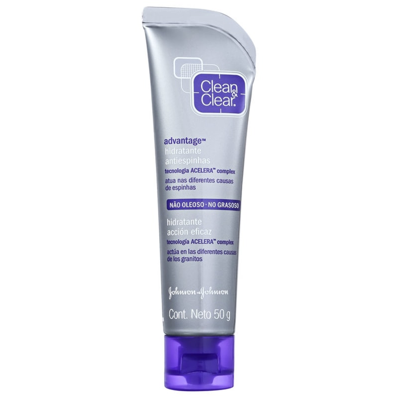 Clean & Clear Advantage Hidratante Antiespinhas - Hidratante Facial 50g