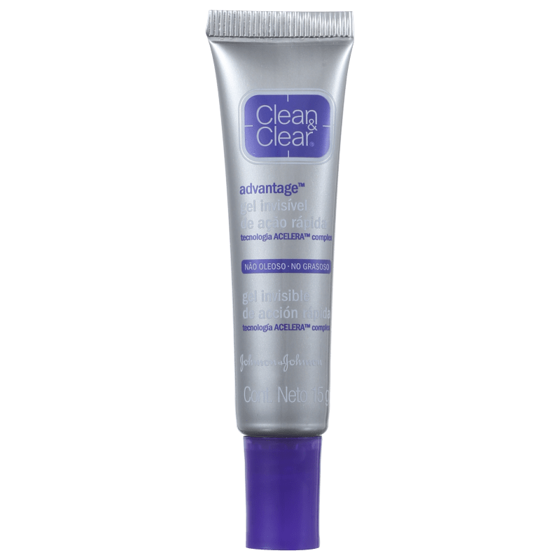 Clean & Clear Advantage Gel Invisível - Gel Secativo para Acne 15g