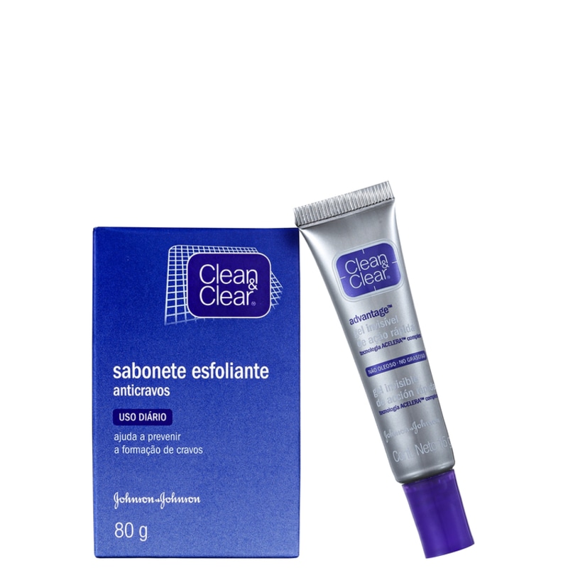 Clean & Clear Anticravo Diário Kit (2 Produtos)