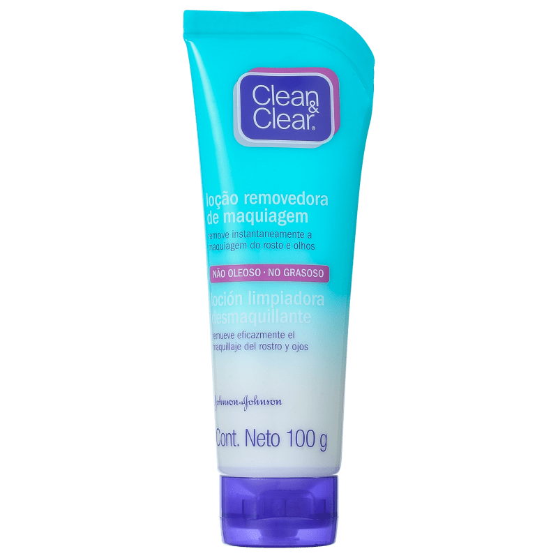 Clean & Clear Loção Removedora de Maquiagem - Loção Demaquilante 100ml