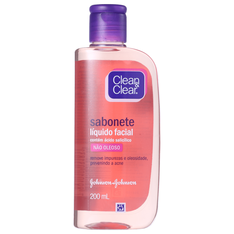 Clean & Clear Não Oleoso - Sabonete Líquido Facial 200ml