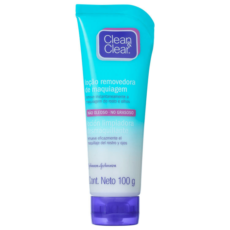 Clean & Clear Loção Removedora de Maquiagem - Loção Demaquilante 100ml