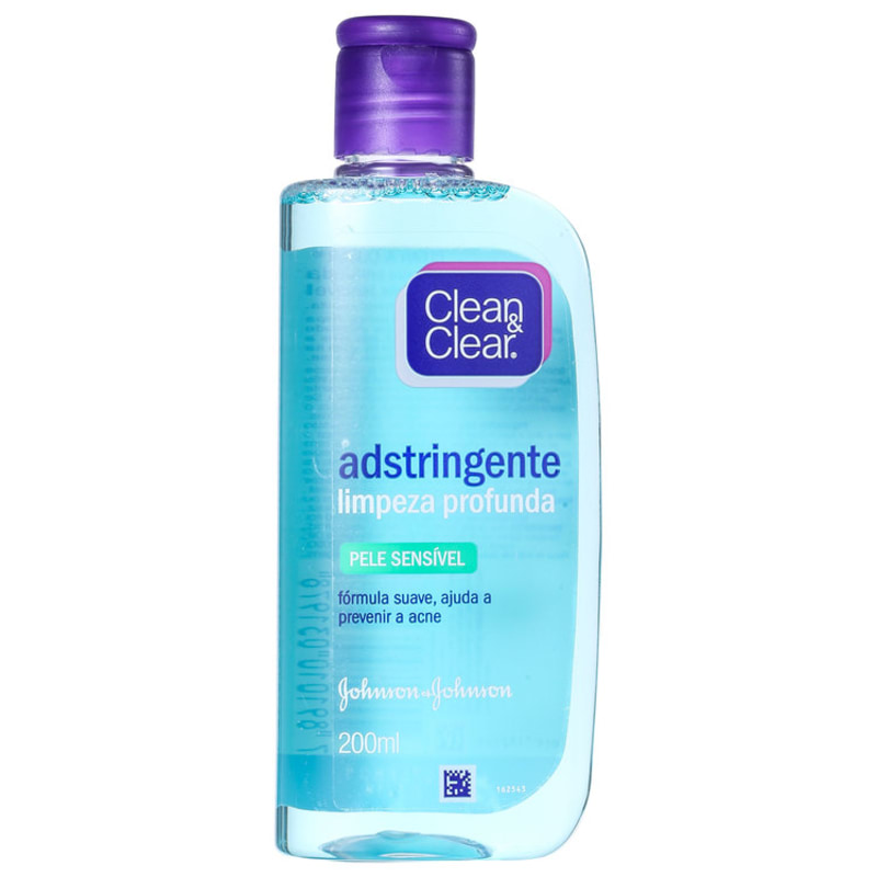 Clean & Clear Limpeza Profunda Pele Sensível - Adstringente 200ml