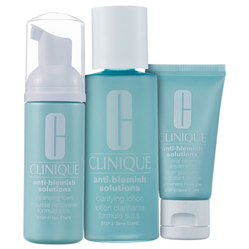 Clinique Anti-Blemish Solutions Clear Clarifying Kit (3 Produtos)