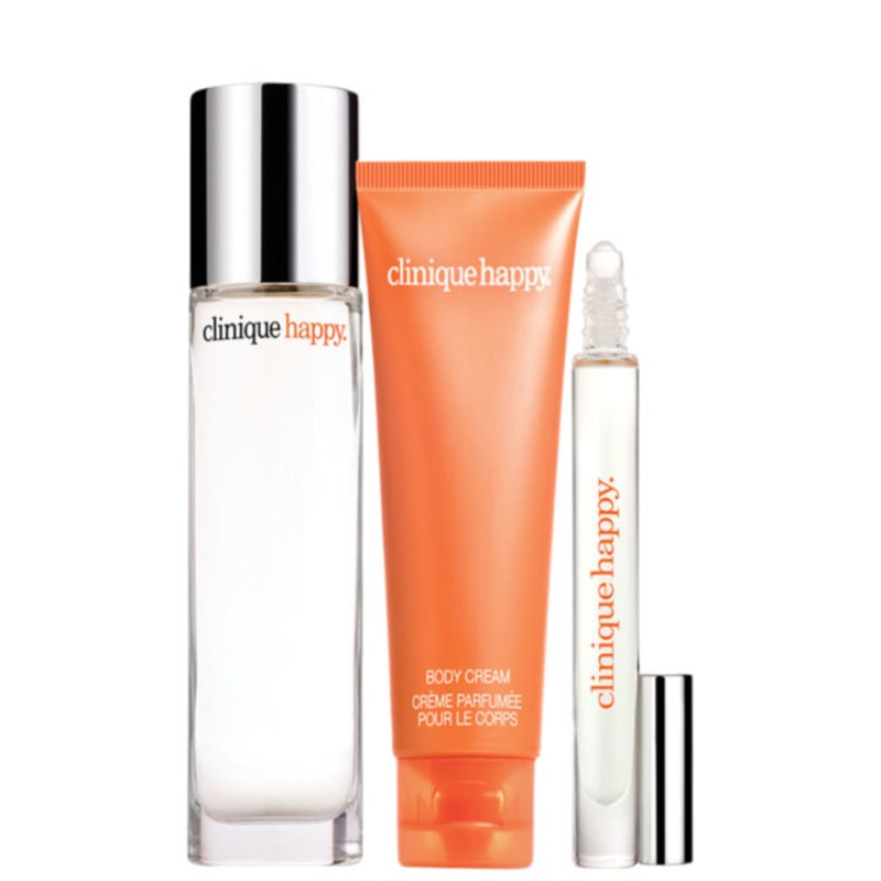 Conjunto Perfectly Happy Clinique Feminino - Eau de Toilette 50ml + Creme Corporal 75ml + Eau de Toilette 6ml