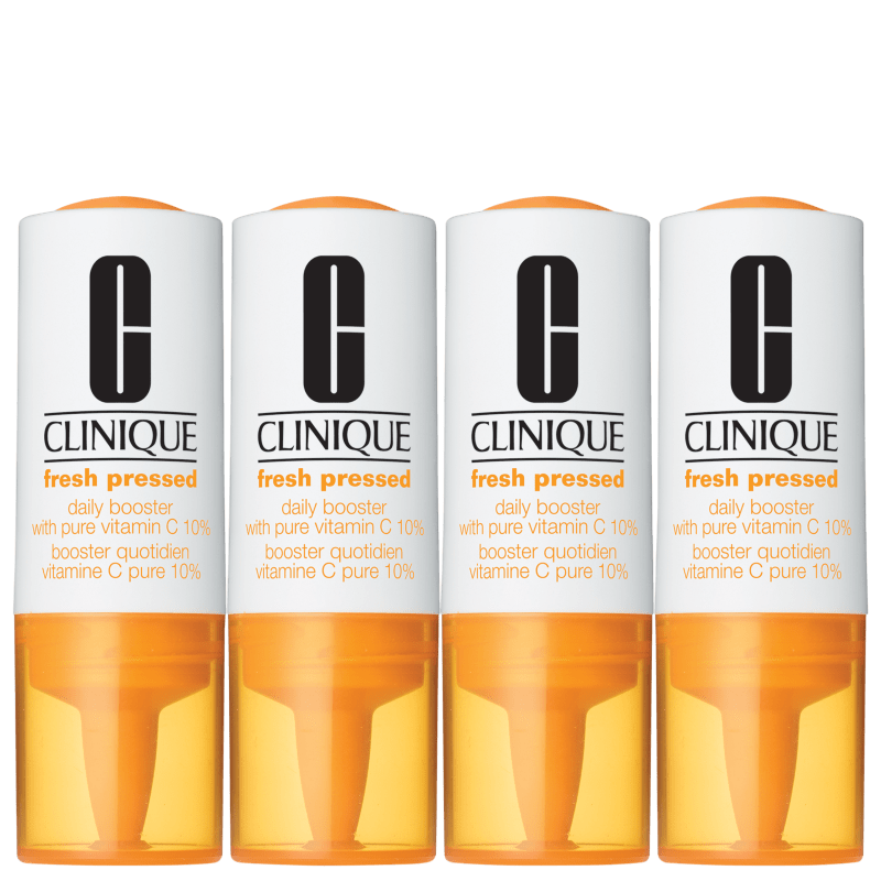 Clinique Fresh Pressed Daily Booster - Anti-Idade 4x34ml