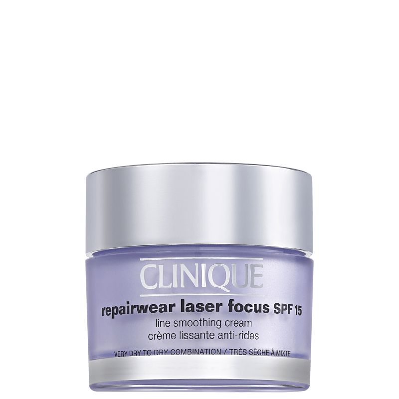 Clinique Repairwear Laser Focus Line Smoothing 1 e 2 FPS 15 - Creme para Rugas e Anti-Idade 50ml