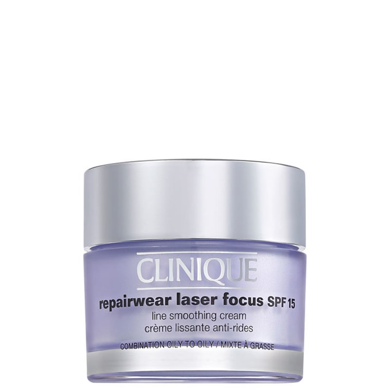 Clinique Repairwear Laser Focus SPF 15 Line Smoothing Cream 3 e 4 (pele oleosa) - Creme Anti-Idade 50ml