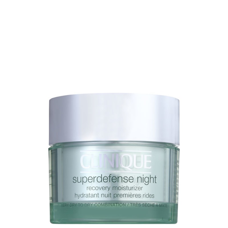 Clinique Superdefense Night Recovery Moisturizer Skin Type 1 - 2 - Anti-Idade Noturno 50ml