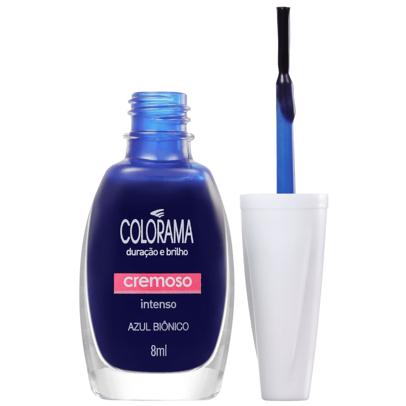 Colorama As Super Cores Azul Biônico - Esmalte Cremoso 8ml