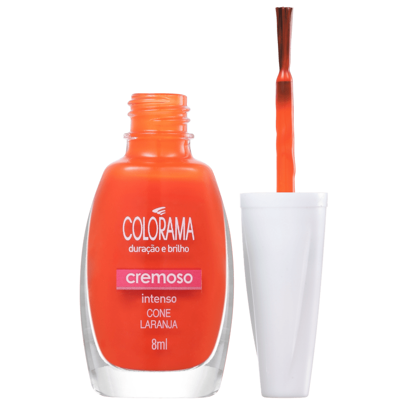 Colorama Forma em Cor Cone Laranja - Esmalte Cremoso 8ml