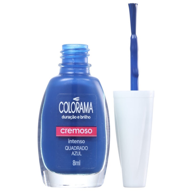 Colorama Forma em Cor Quadrado Azul - Esmalte Cremoso 8ml