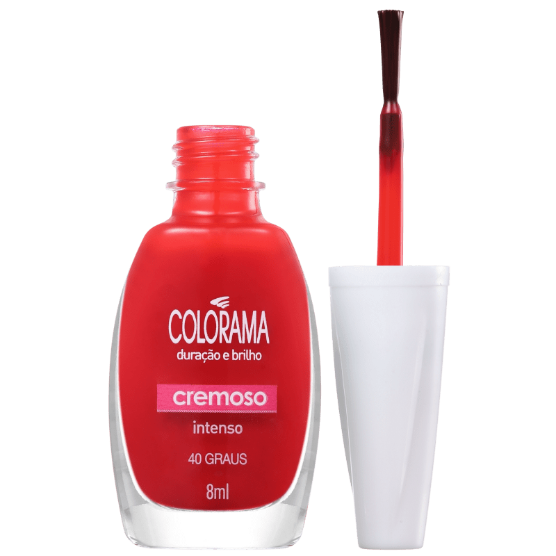 Colorama Verniz & Cor 40 Graus - Esmalte Cremoso 8ml
