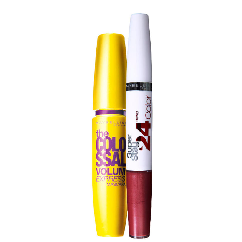 Kit Maybelline Colossal Color (2 produtos)