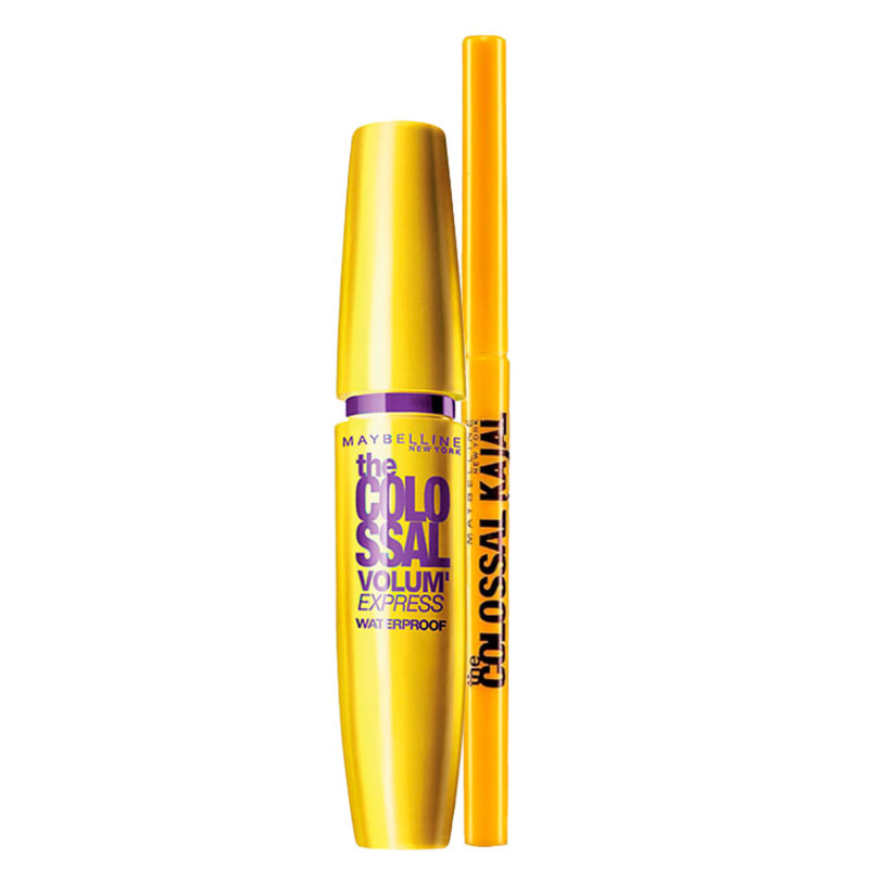 Kit Maybelline The Colossal Colossal Waterproof (2 produtos)