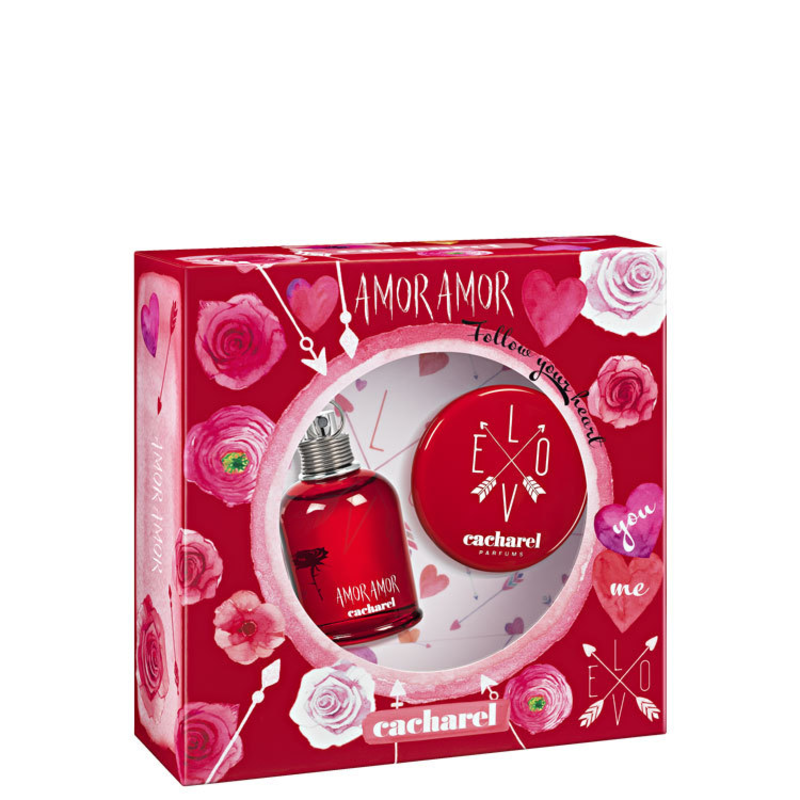 Conjunto Amor Amor Cacharel Feminino – Eau de Toilette 50ml + Espelho